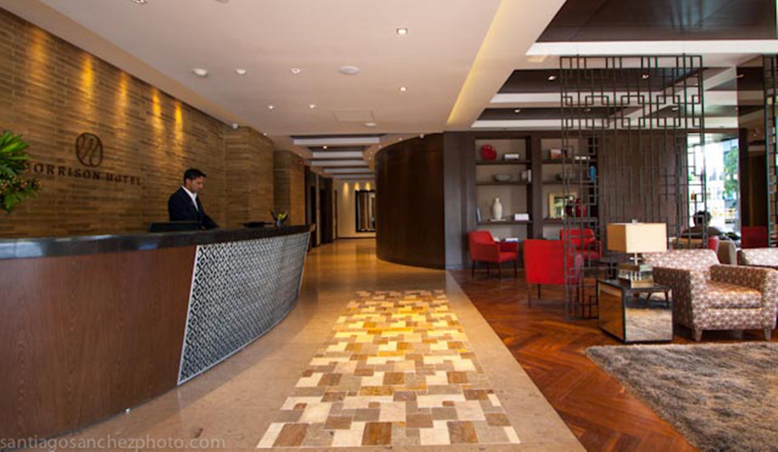 Hotel Morrison Usaquen Богота Екстериор снимка The lobby of the hotel